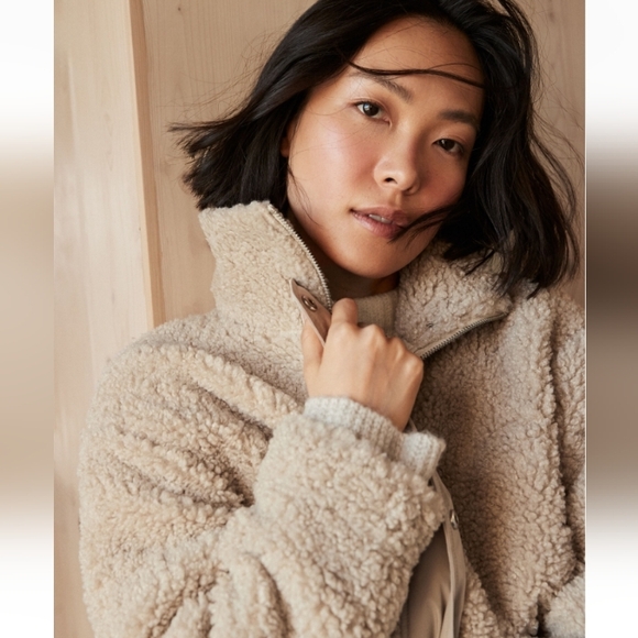 Cozy Cream Teddy Jacket - Picture 5 of 12